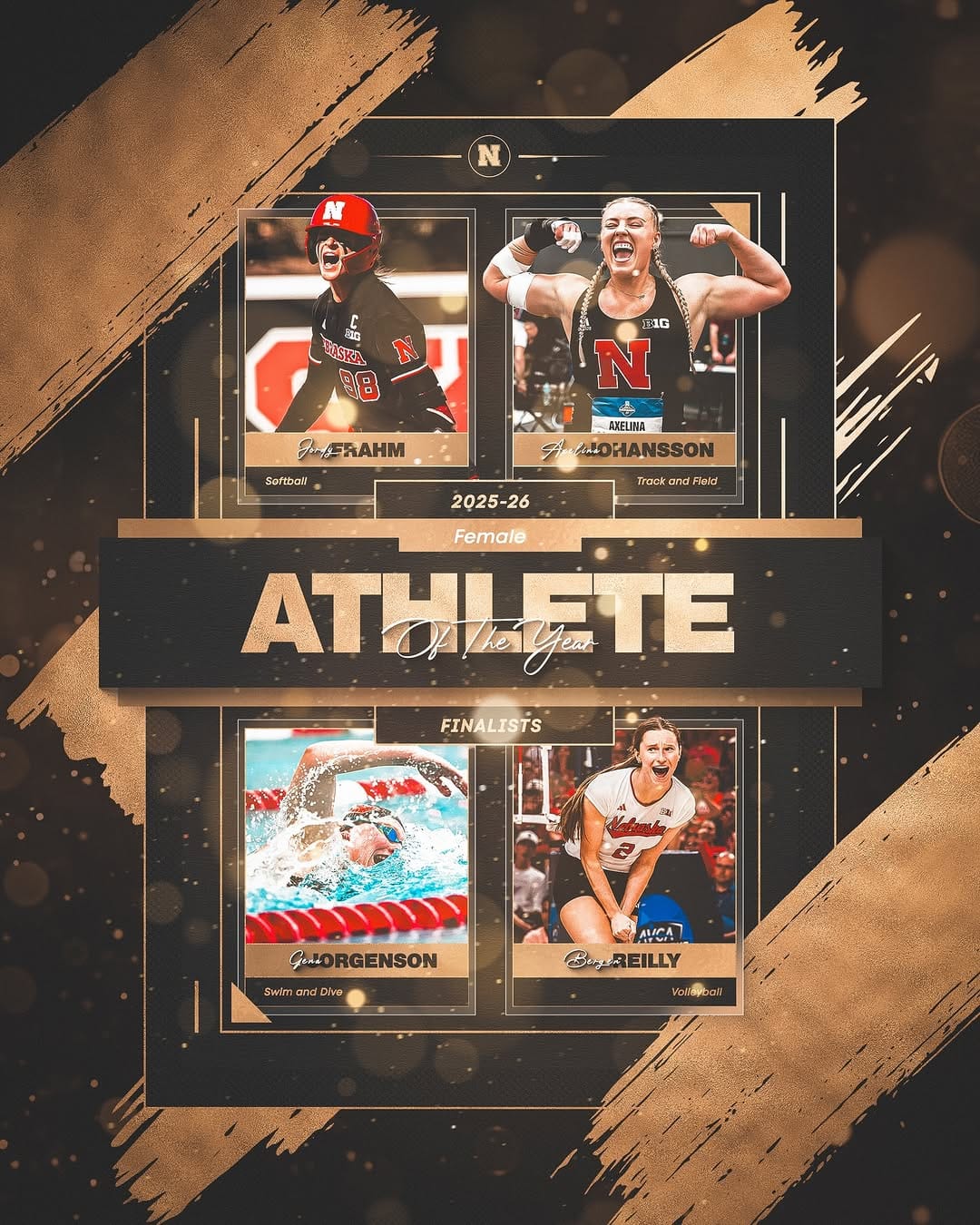Post 7 by Nebraska Swimming & Diving on Instagram (image)