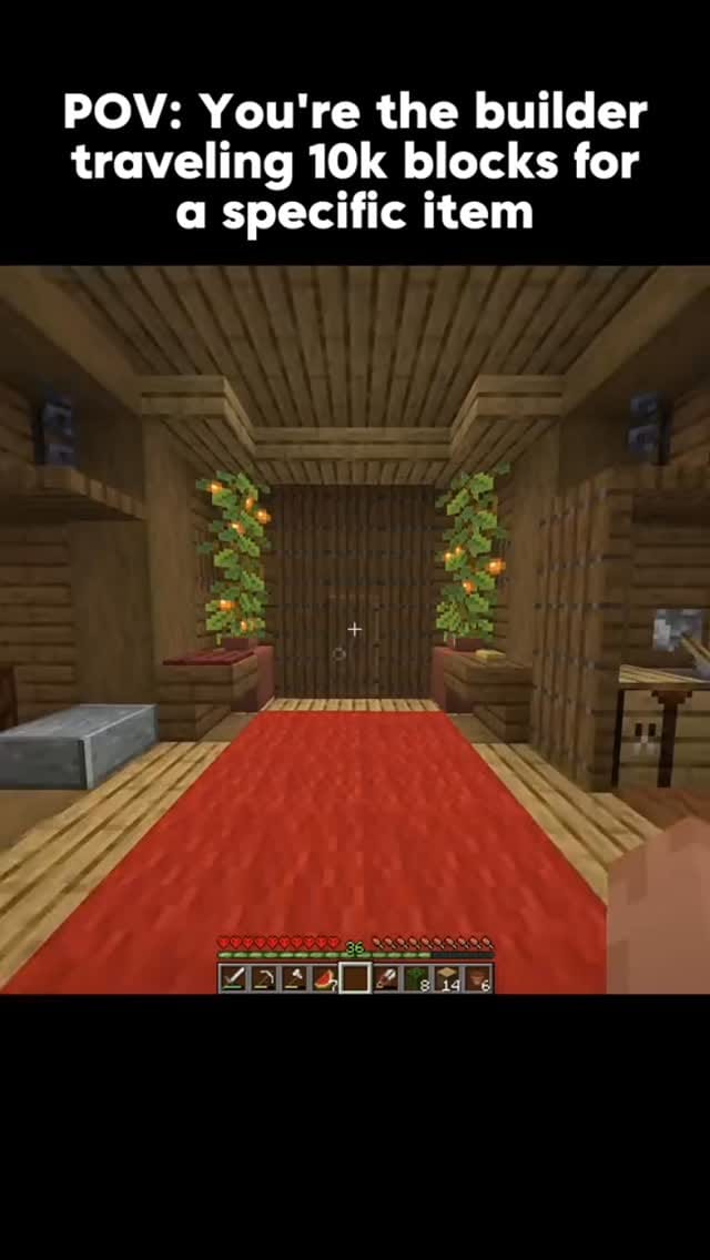 Post 6 by Minecraft Daily New idea💡 on Instagram (video)