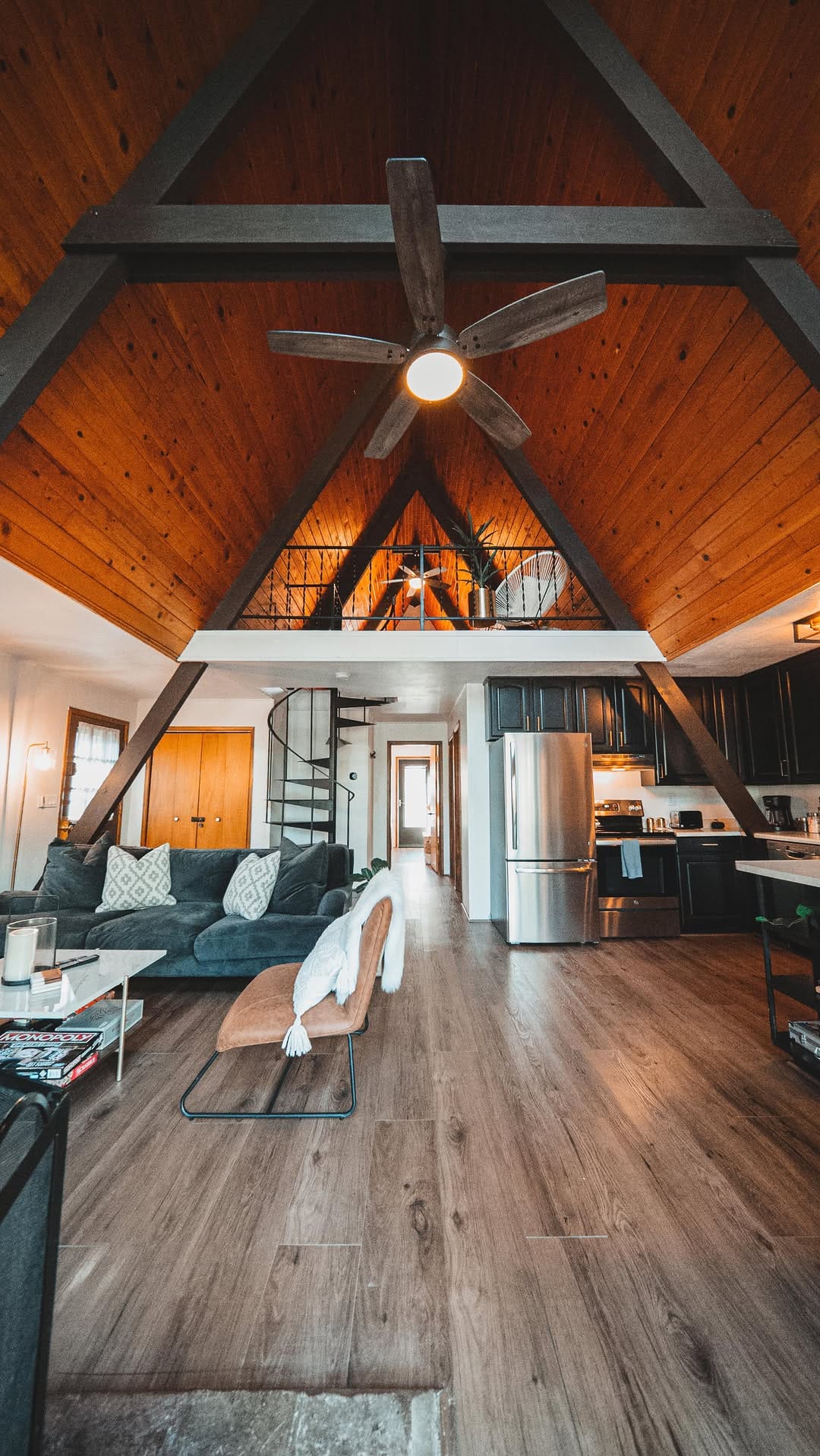Post 8 by Munds Park, Arizona A Frame Cabin on Instagram (video)