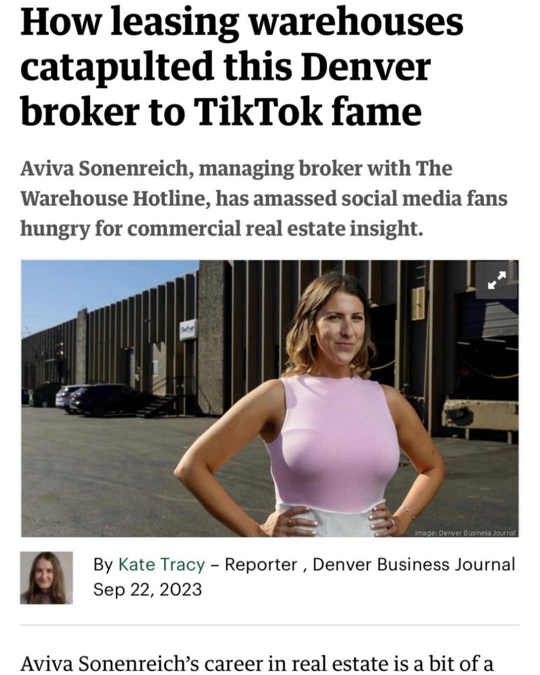 Post 9 by Aviva Sonenreich | Commercial Real Estate Broker on Instagram (carousel)