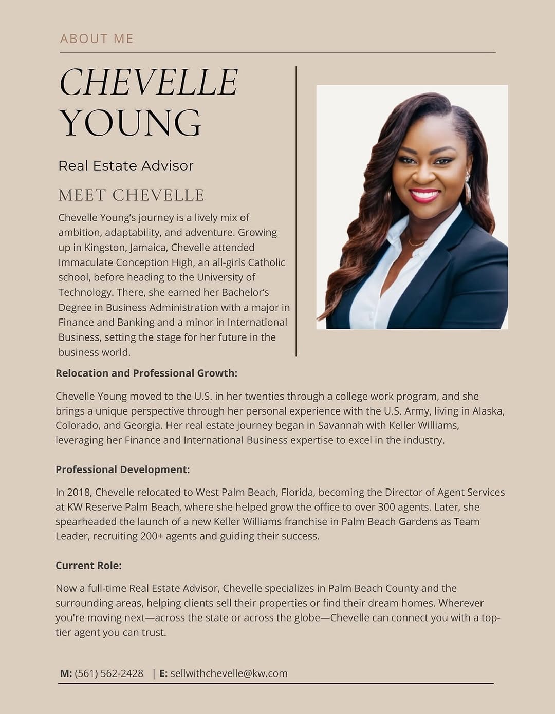 Post 8 by Chevelle Young- Palm Beach County Realtor on Instagram (image)