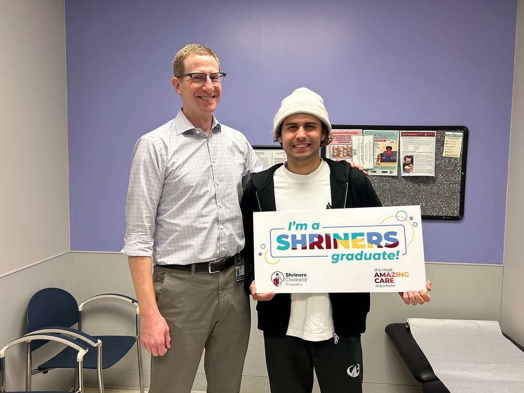 Post 3 by Shriners Children’s Philly on Instagram (image)