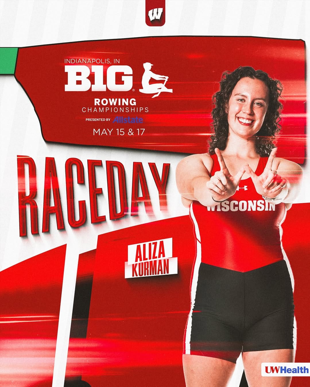 Post 5 by Wisconsin Women's Rowing on Instagram (image)