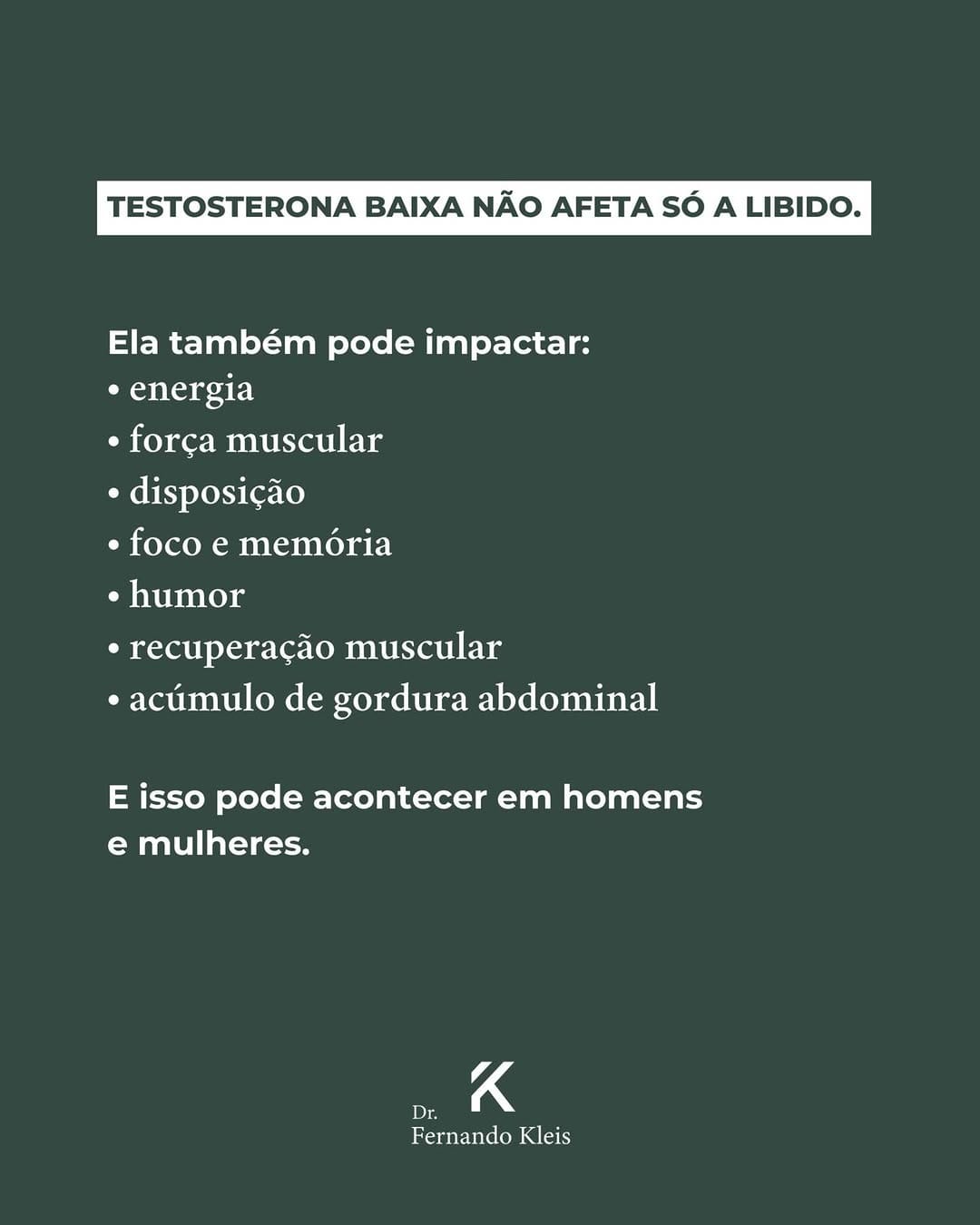 Post 4 by Dr Fernando Roberto Kleis Junior on Instagram (carousel)