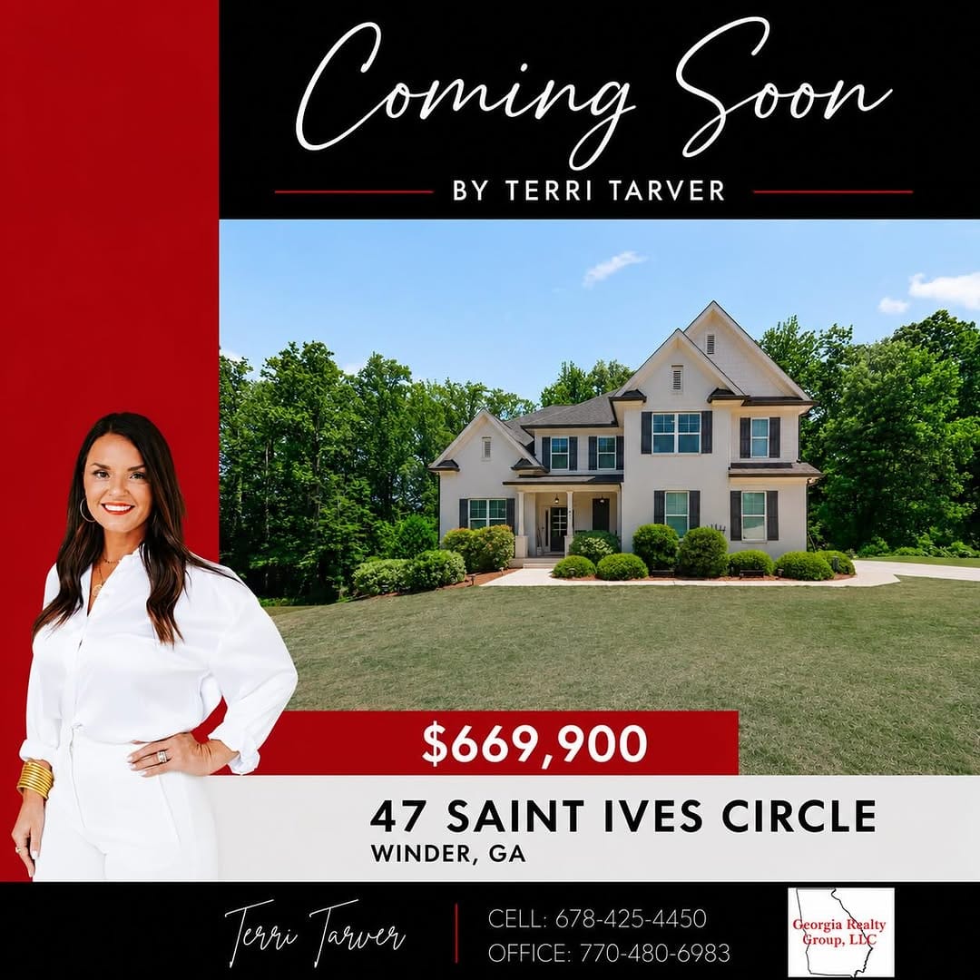 Post 7 by Terri Tarver | Georgia Realtor on Instagram (carousel)