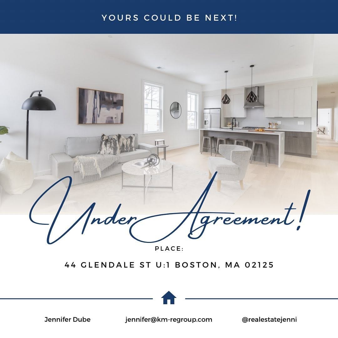 Post 8 by Jennifer Dube | MA Realtor on Instagram (image)