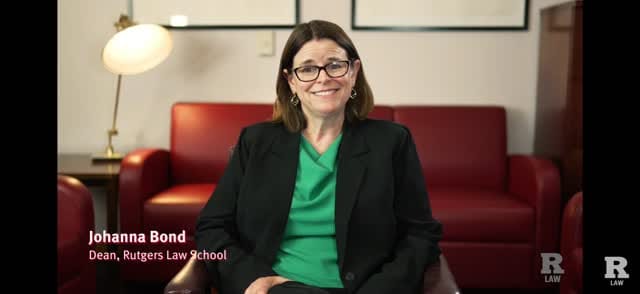 Post 6 by Rutgers Law on Instagram (video)