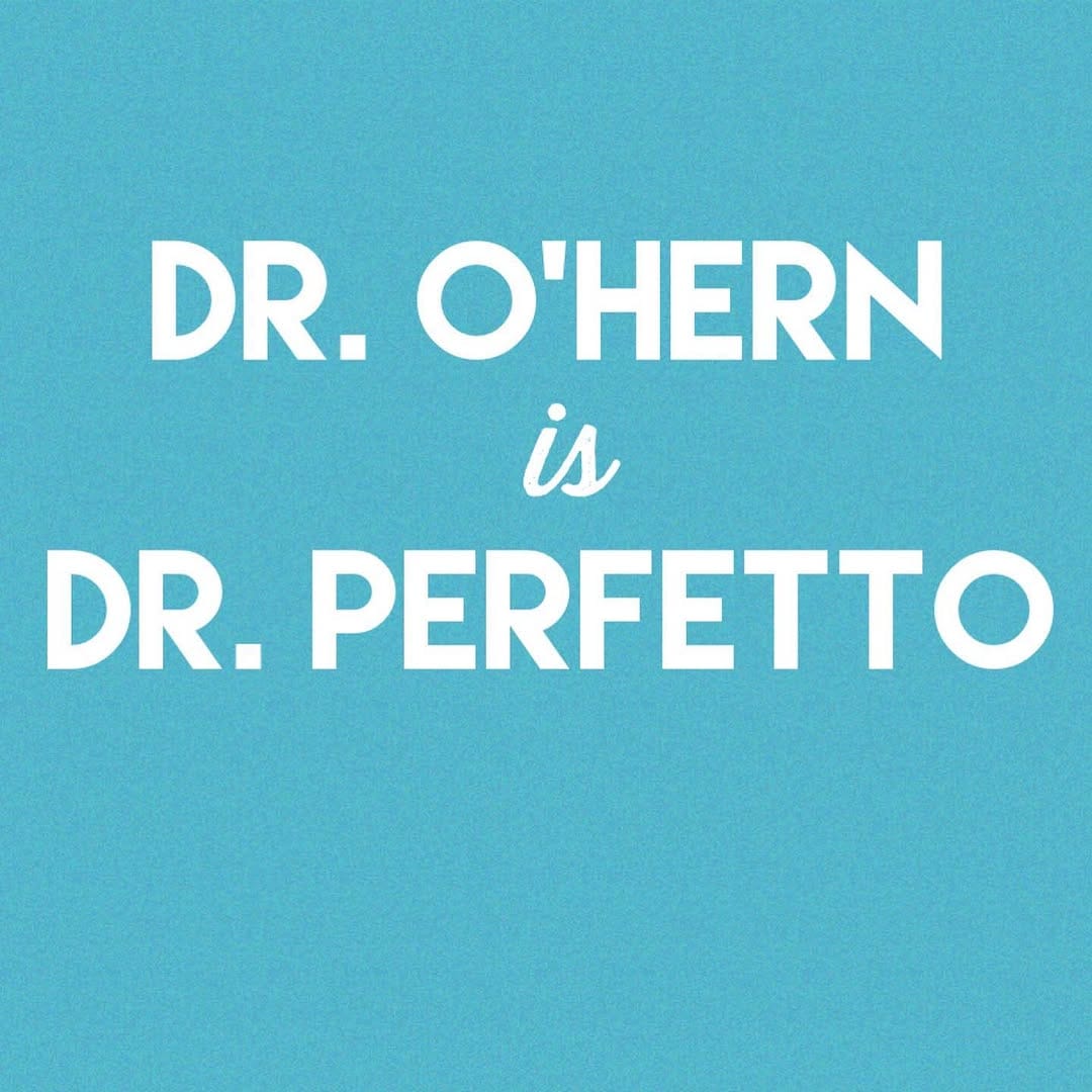 Post 1 by Candice O’Hern (Perfetto), MD on Instagram (image)