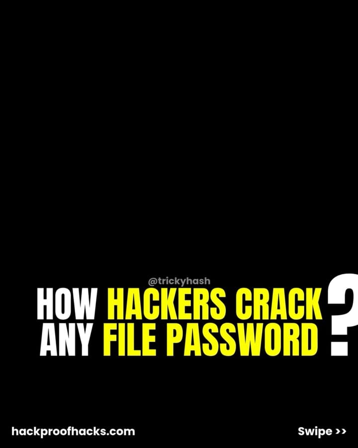 Post 10 by HackProof Hacks on Instagram (carousel)