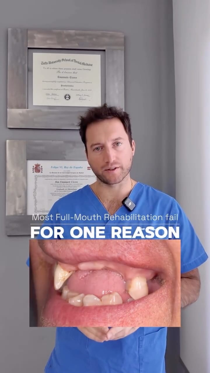 Post 5 by Dr. Emanuele Cicero, DDS, FACP on Instagram (video)