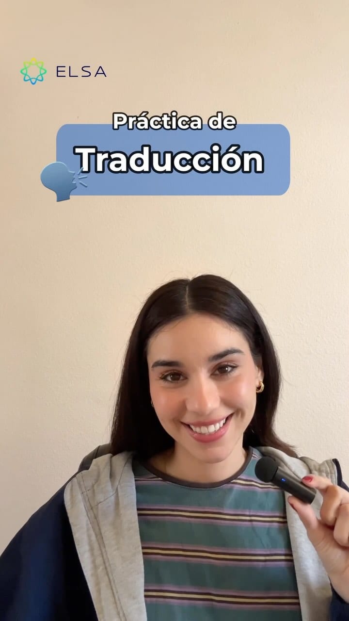 Post 7 by ELSA Speak ES on Instagram (video)