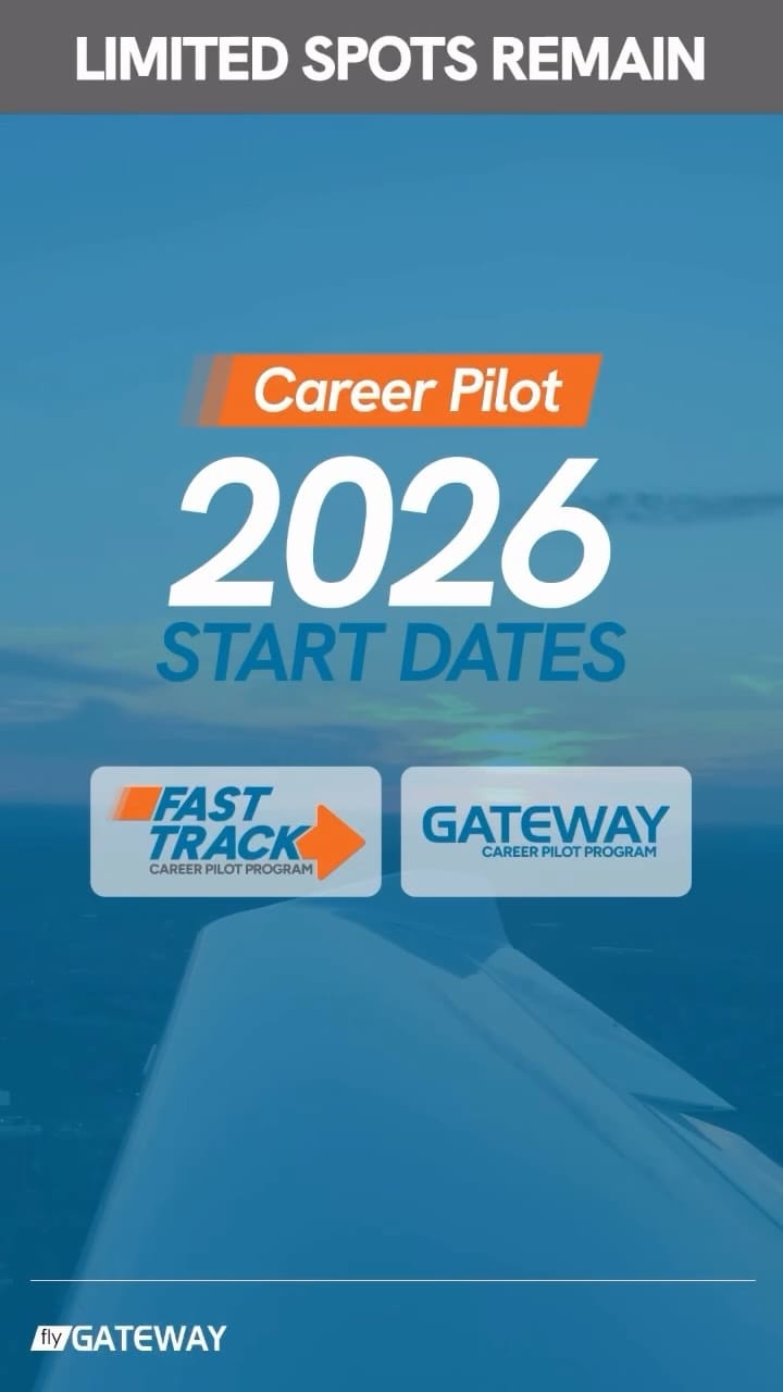 Post 8 by flyGATEWAY Aviation Institute on Instagram (video)