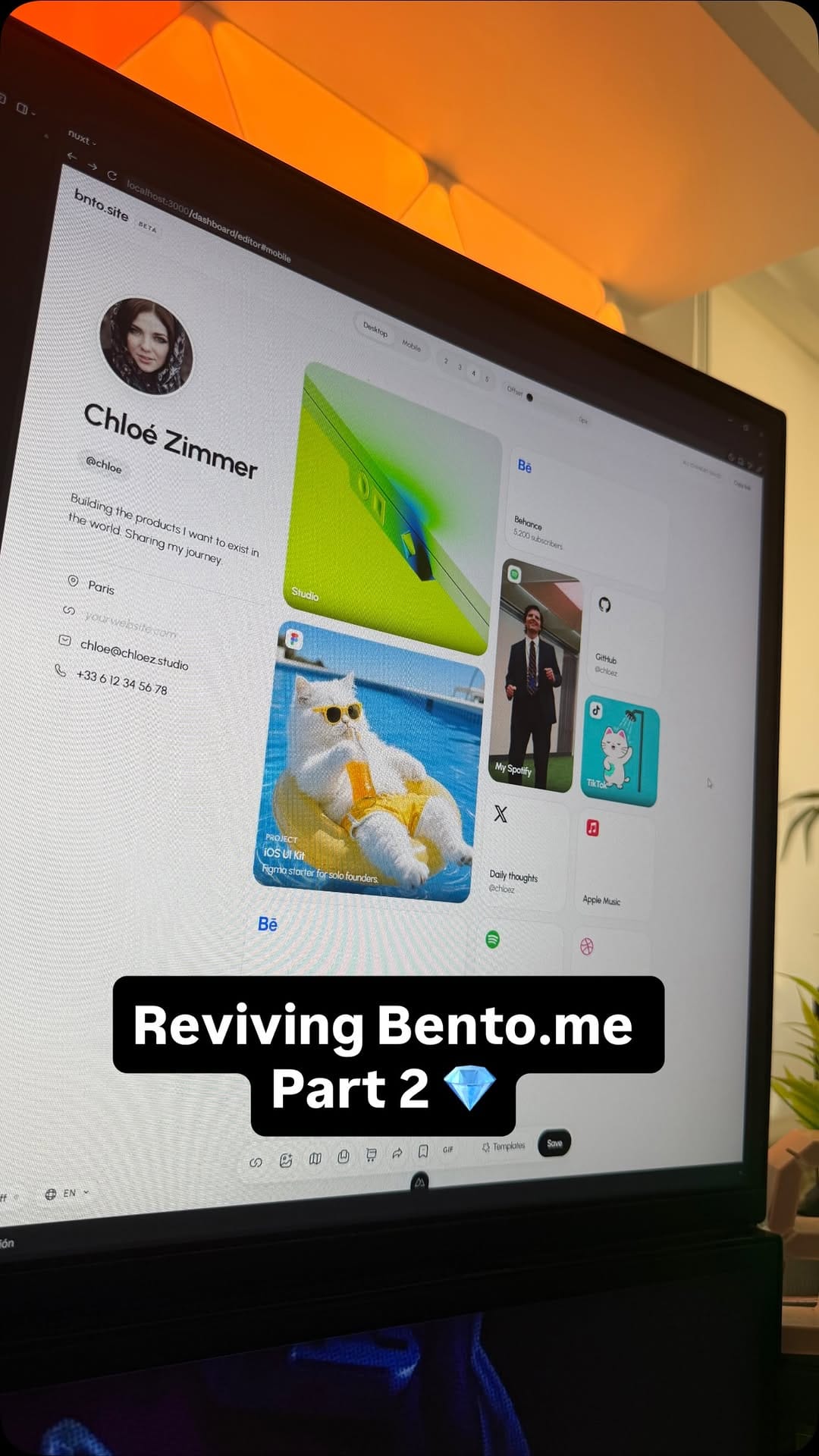 Post 4 by Manuel Rovira • UI/UX Designer on Instagram (video)