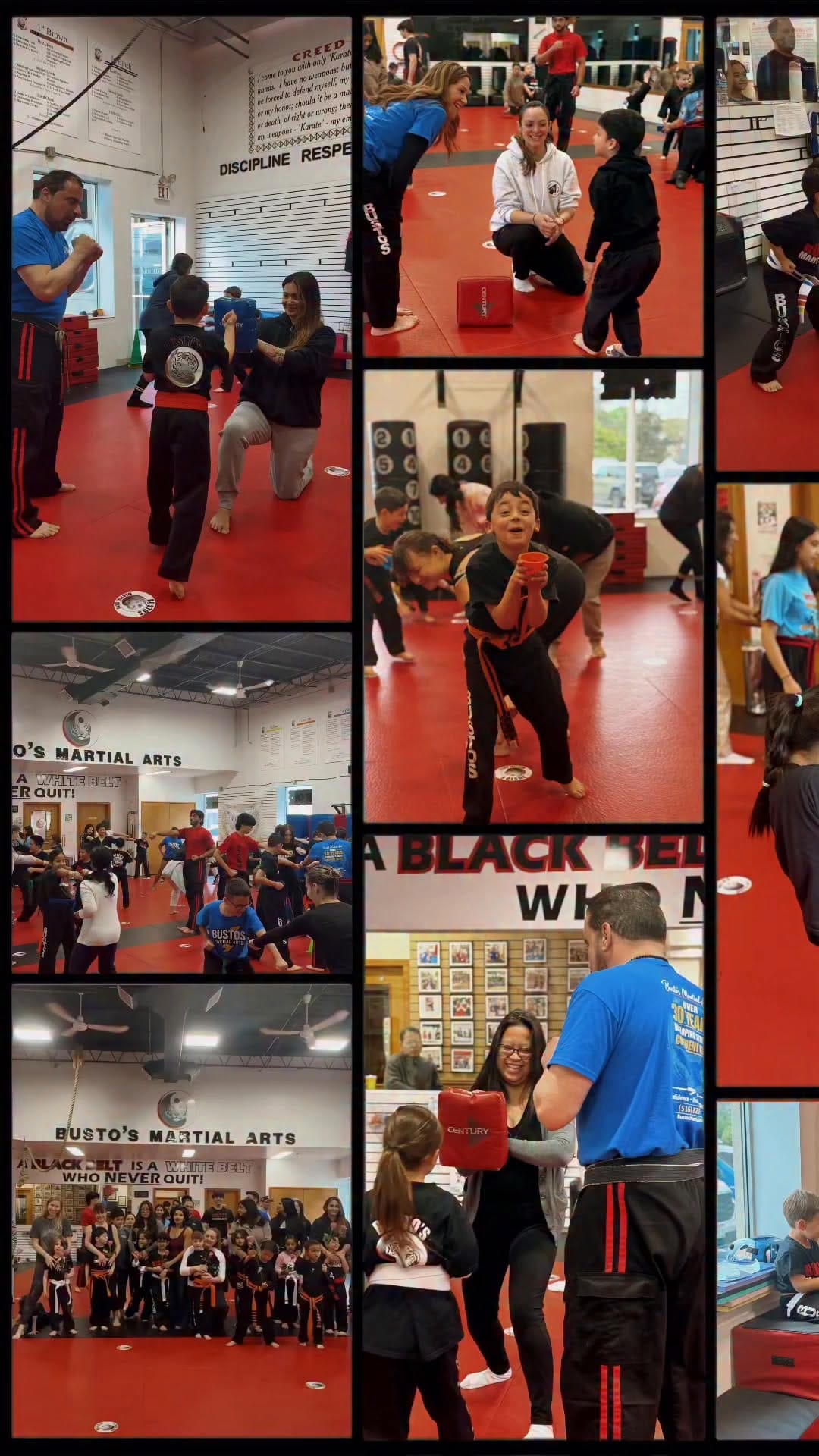 Post 6 by Bustos Martial Arts Best of LI on Instagram (video)