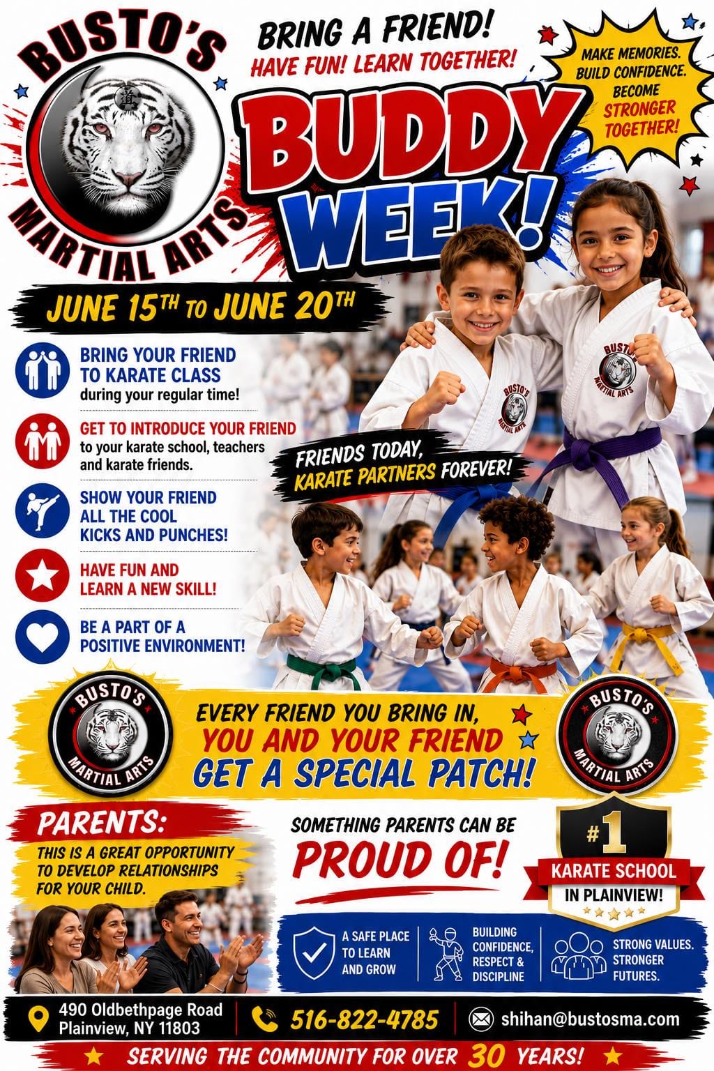 Post 7 by Bustos Martial Arts Best of LI on Instagram (image)