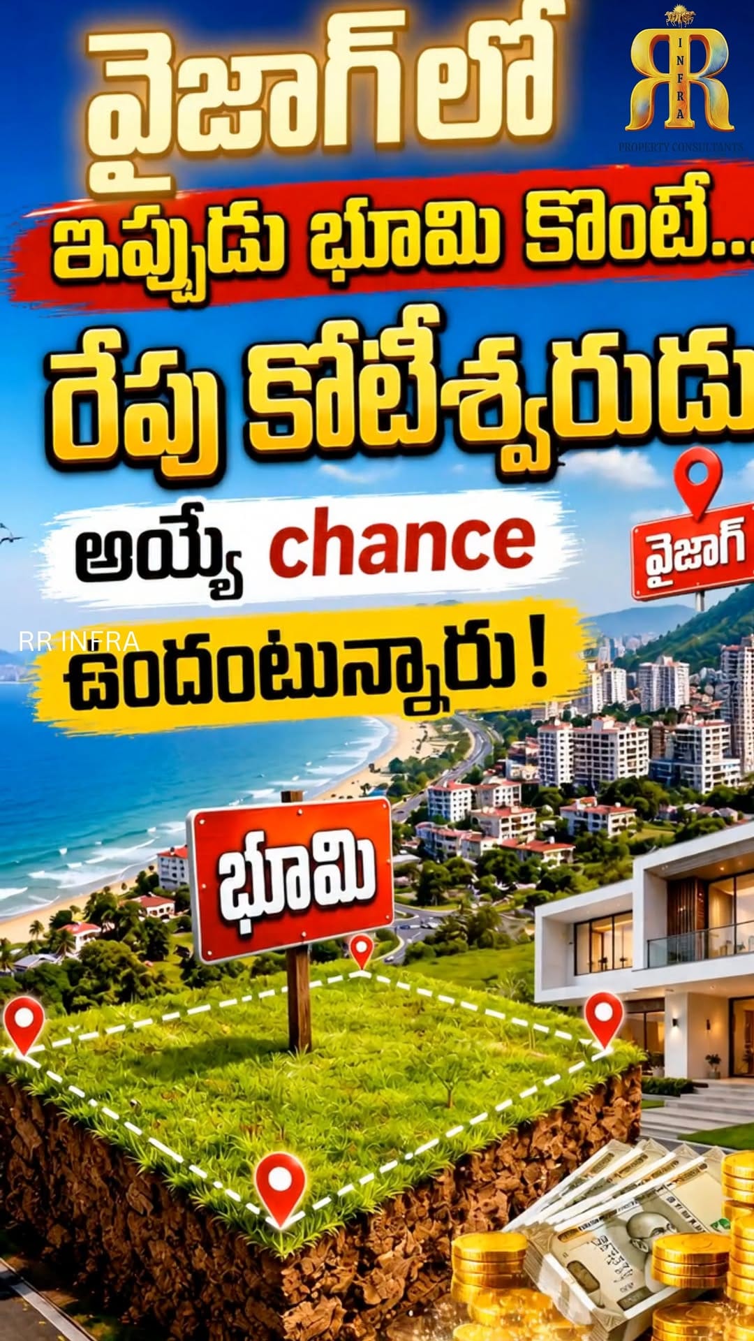 Post 5 by RR Infra Property Consultants on Instagram (video)