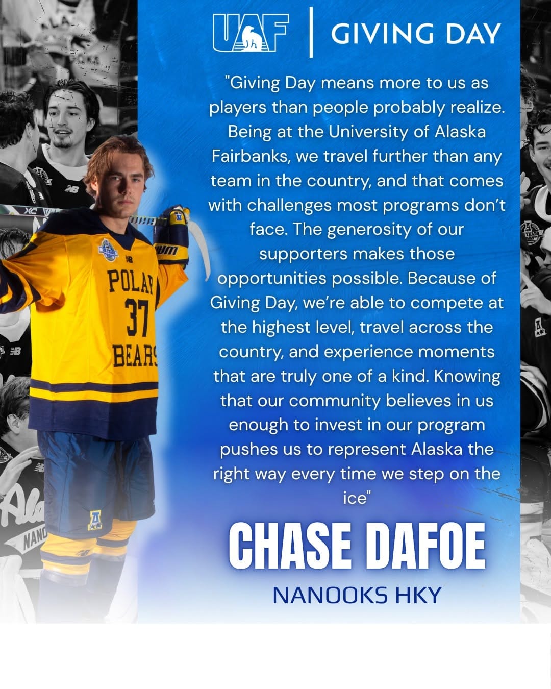 Post 7 by Alaska Nanooks Hockey on Instagram (image)