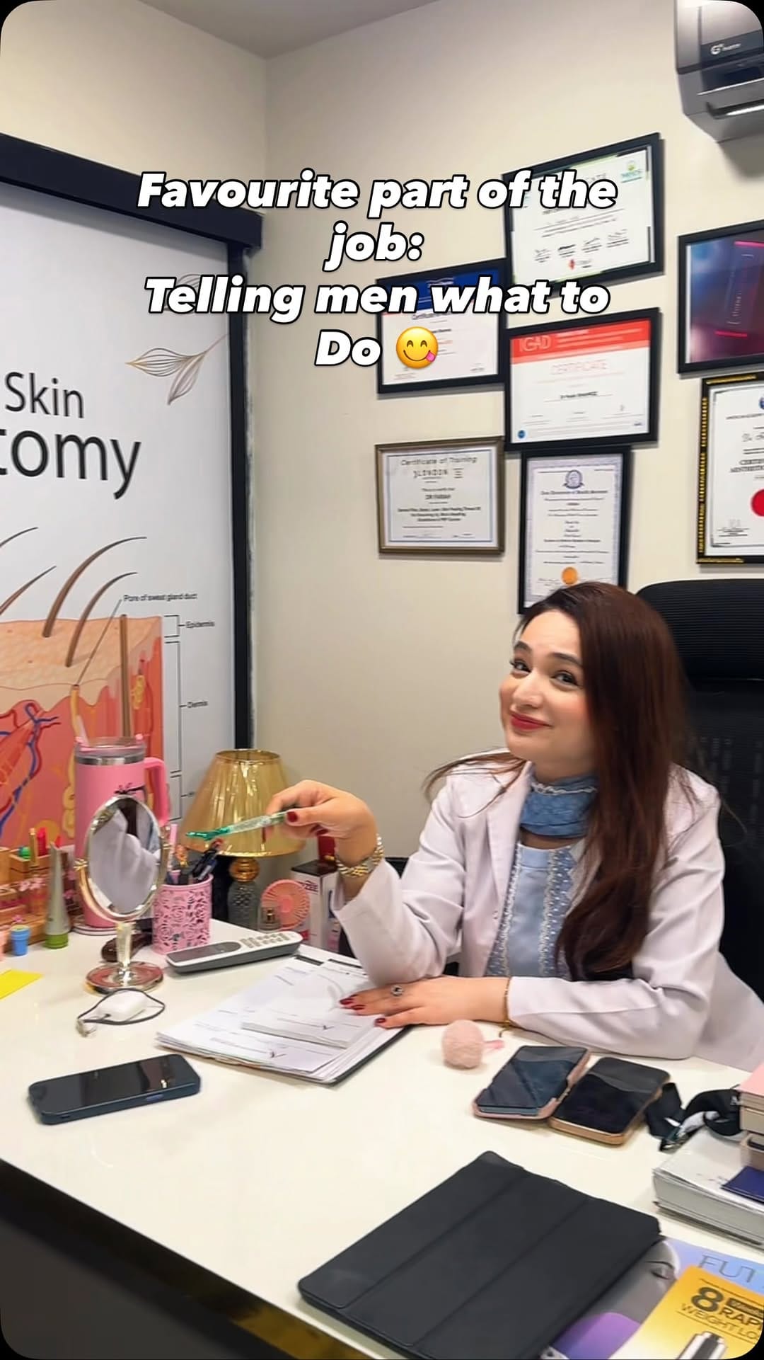 Post 2 by Dr.Farah Naz on Instagram (video)