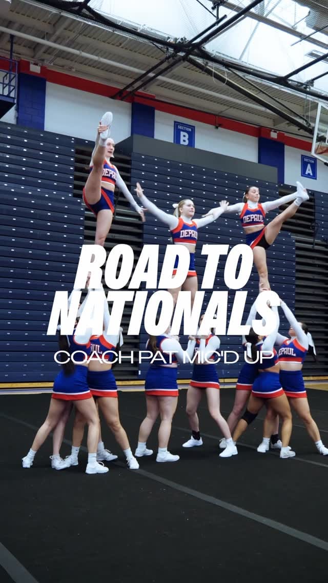Post 5 by DePaul University Cheerleading on Instagram (video)