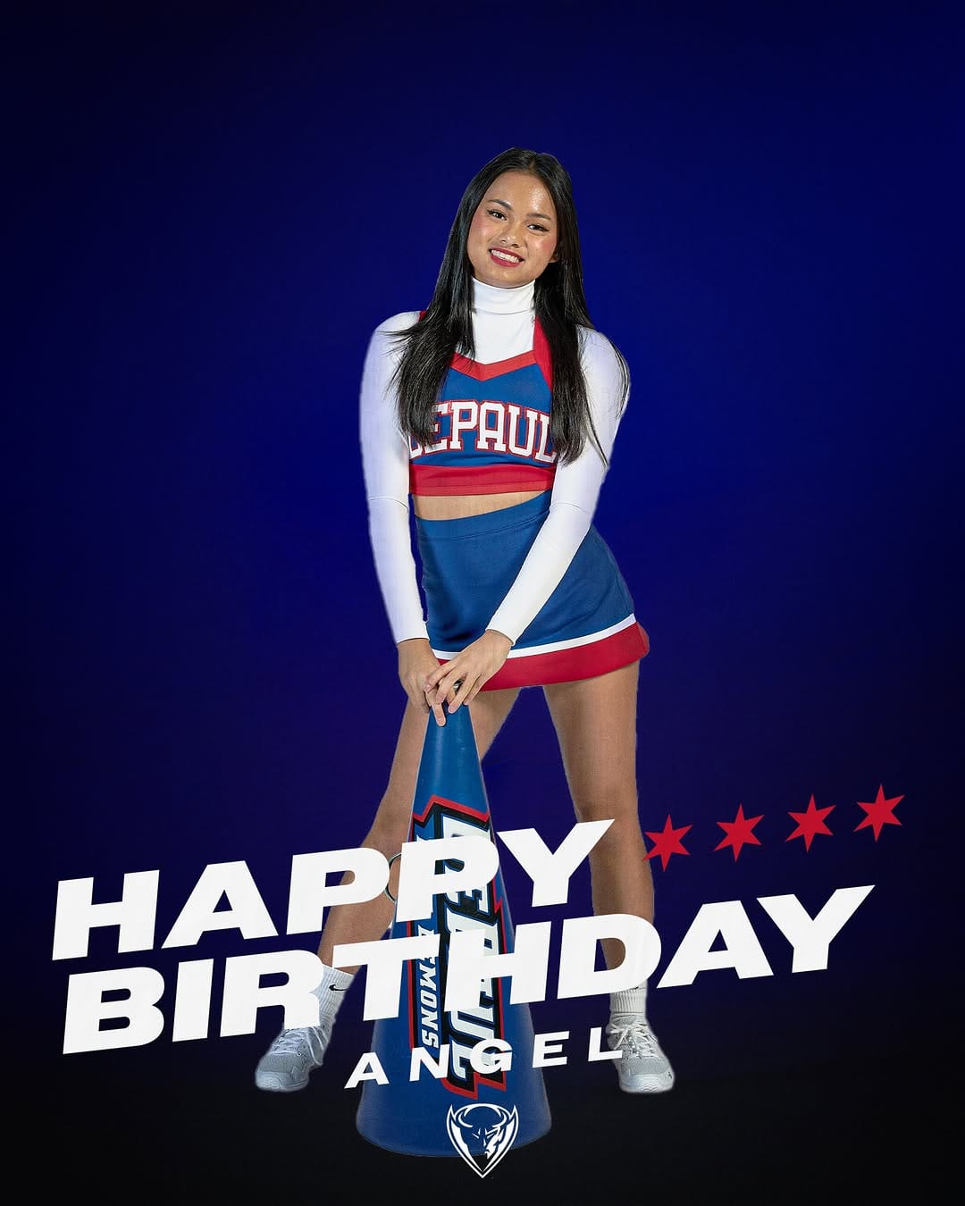 Post 1 by DePaul University Cheerleading on Instagram (image)