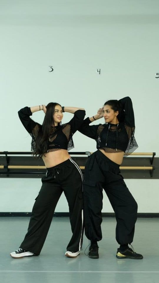 Post 8 by Malvika Raj Dance on Instagram (video)