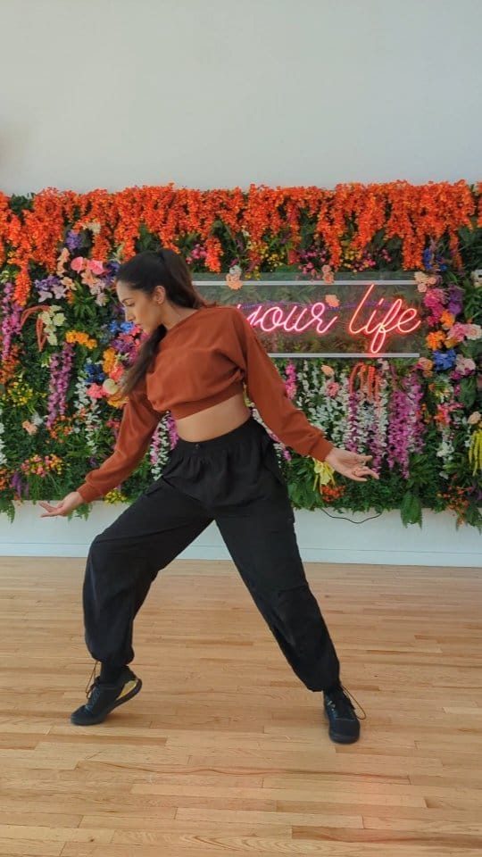 Post 10 by Malvika Raj Dance on Instagram (video)