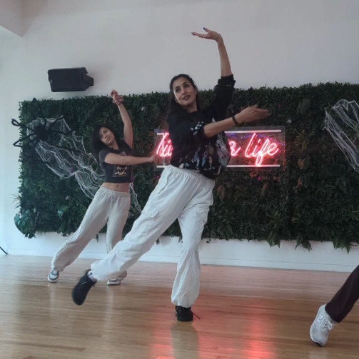 Post 9 by Malvika Raj Dance on Instagram (carousel)