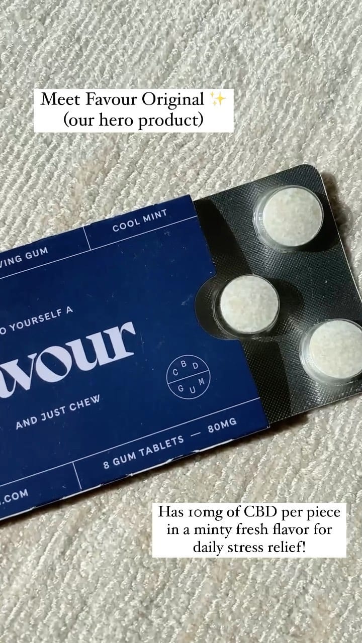 Post 9 by Favour | CBD Gum on Instagram (video)