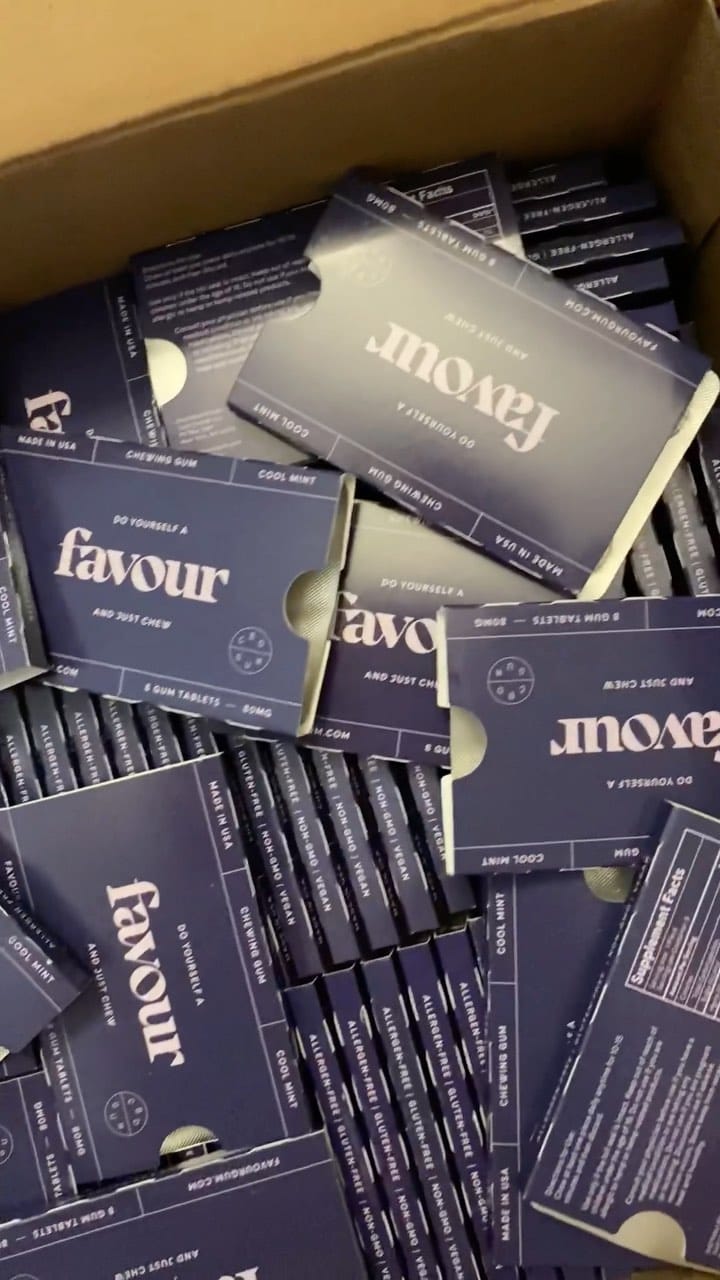 Post 5 by Favour | CBD Gum on Instagram (video)