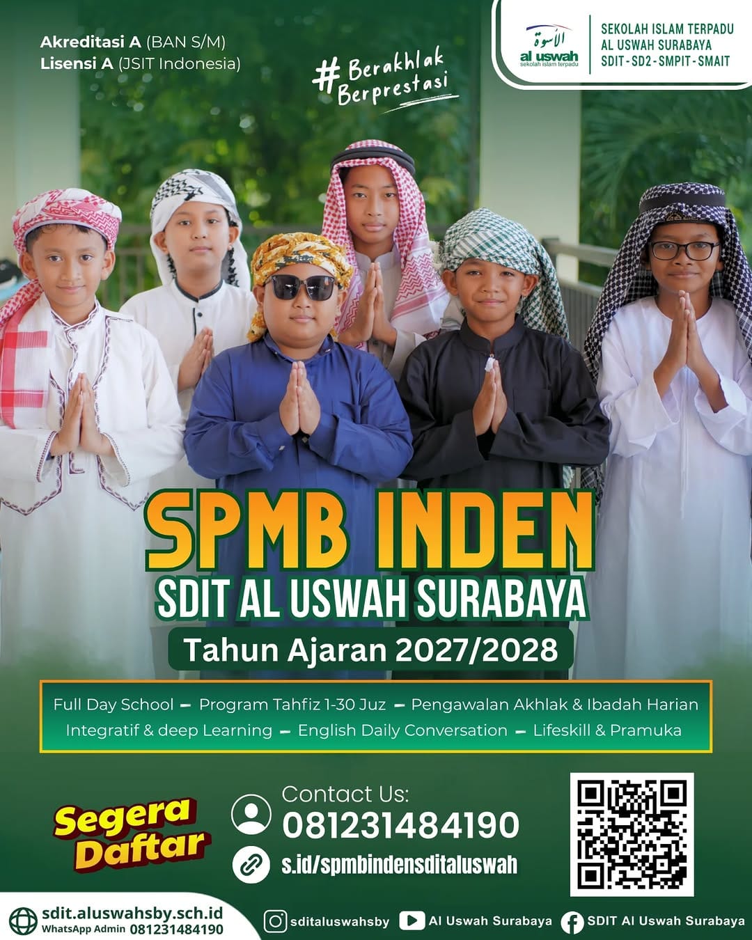 Post 8 by SDIT Al Uswah Surabaya on Instagram (image)