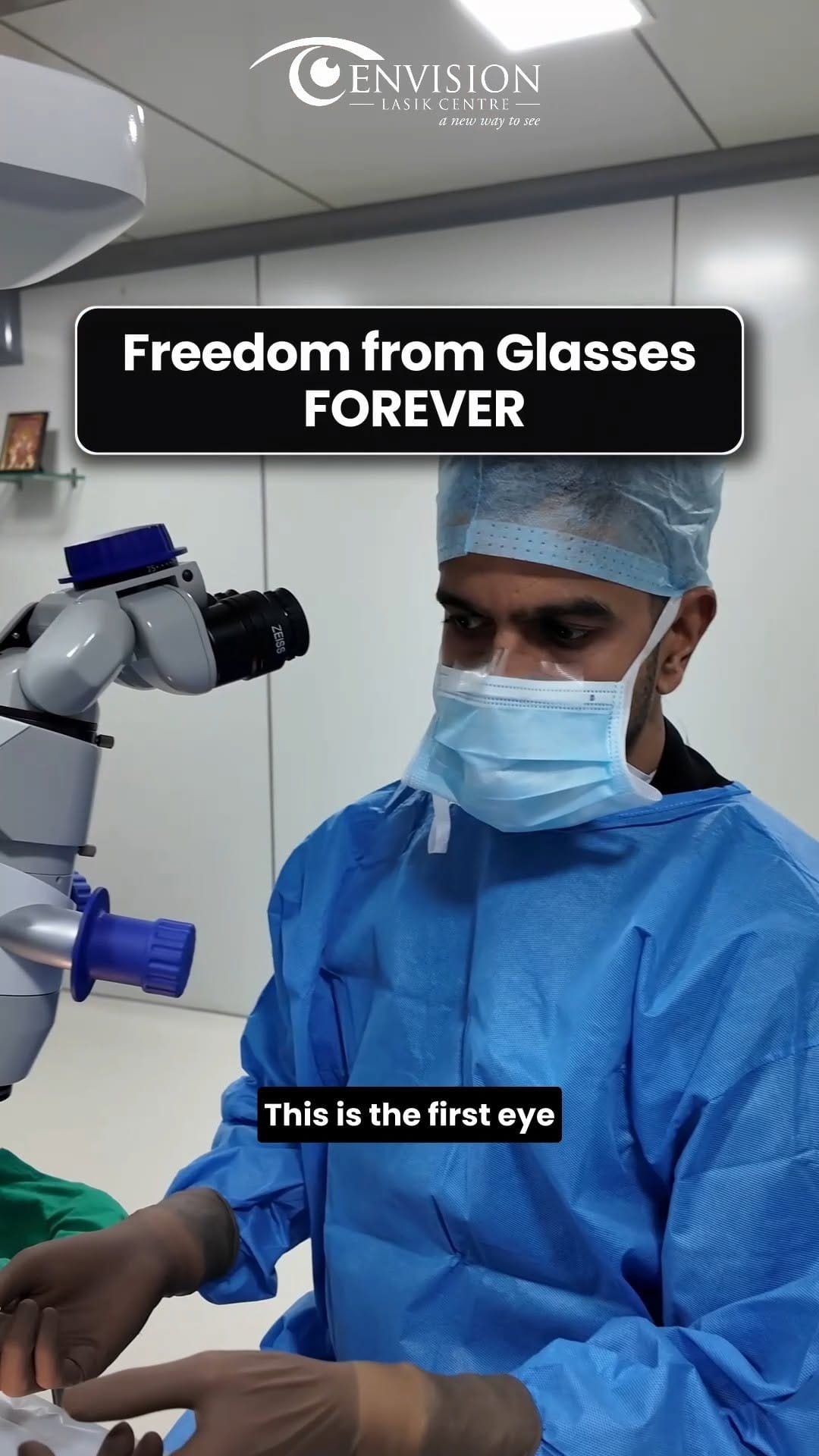 Post 2 by Envision Lasik Centre on Instagram (video)