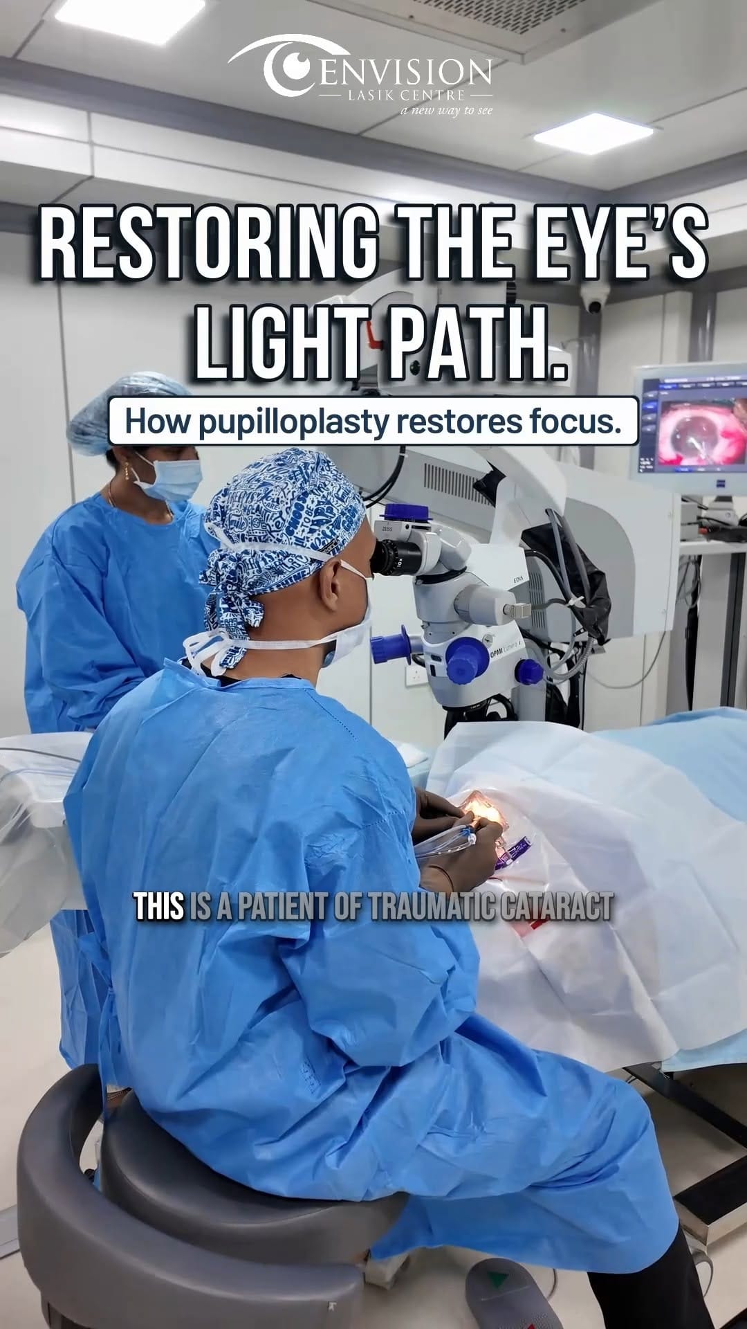Post 7 by Envision Lasik Centre on Instagram (video)