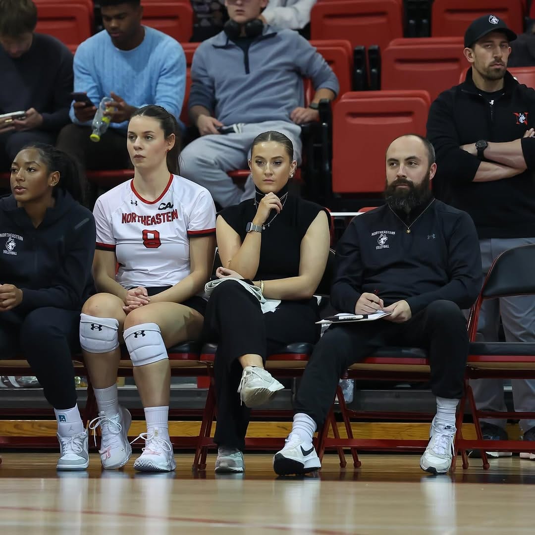 Post 9 by Northeastern Volleyball on Instagram (image)