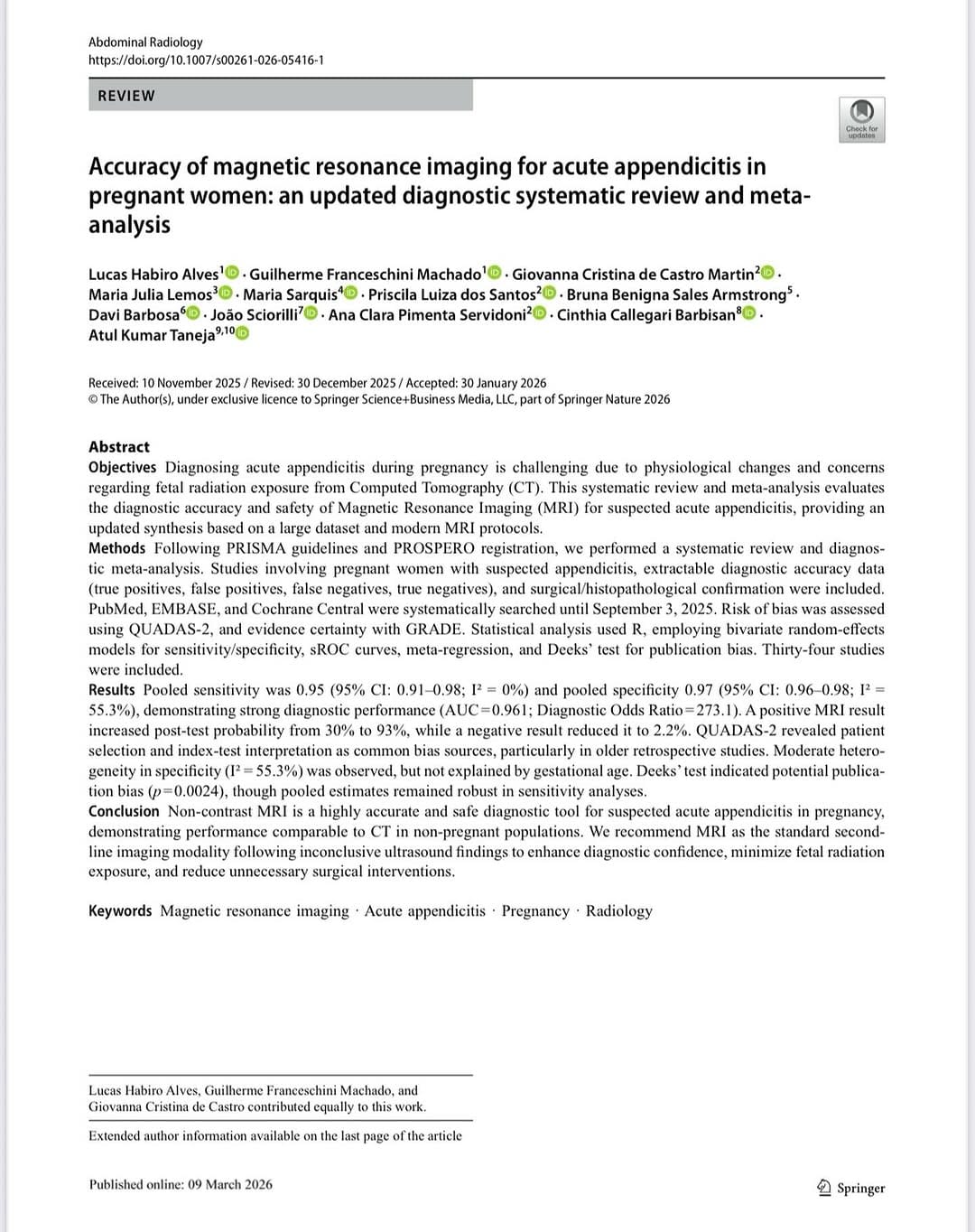 Post 9 by Atul K. Taneja MD PhD - MSK Radiology and Alternate Pathway on Instagram (image)