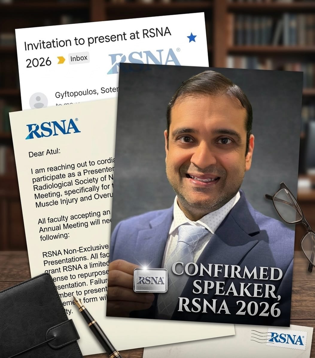Post 7 by Atul K. Taneja MD PhD - MSK Radiology and Alternate Pathway on Instagram (image)