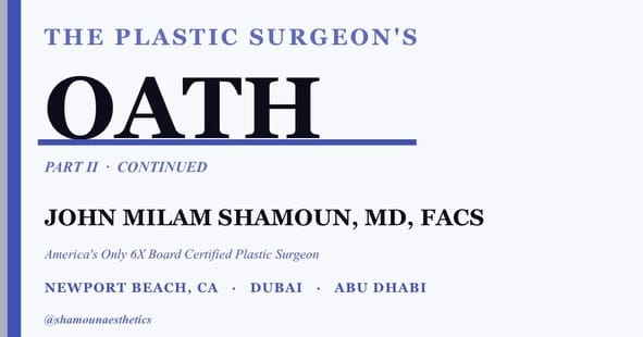 Post 5 by Dr. John Shamoun Aesthetics on Instagram (carousel)