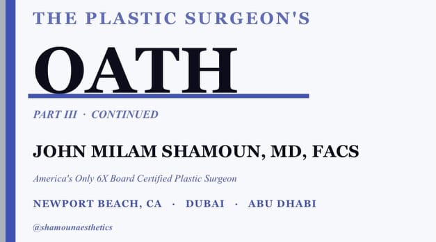 Post 4 by Dr. John Shamoun Aesthetics on Instagram (carousel)
