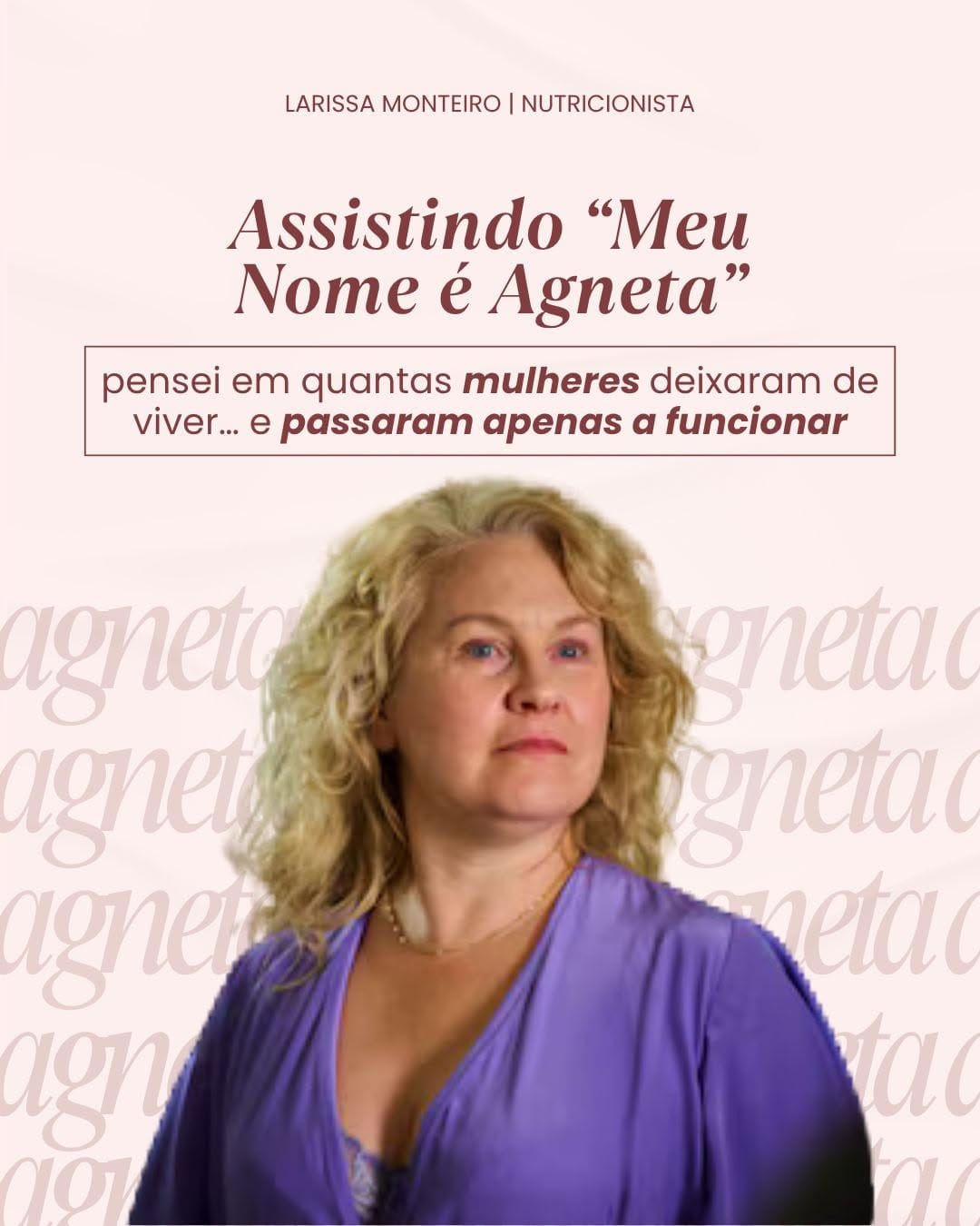 Post 1 by Larissa Monteiro on Instagram (carousel)
