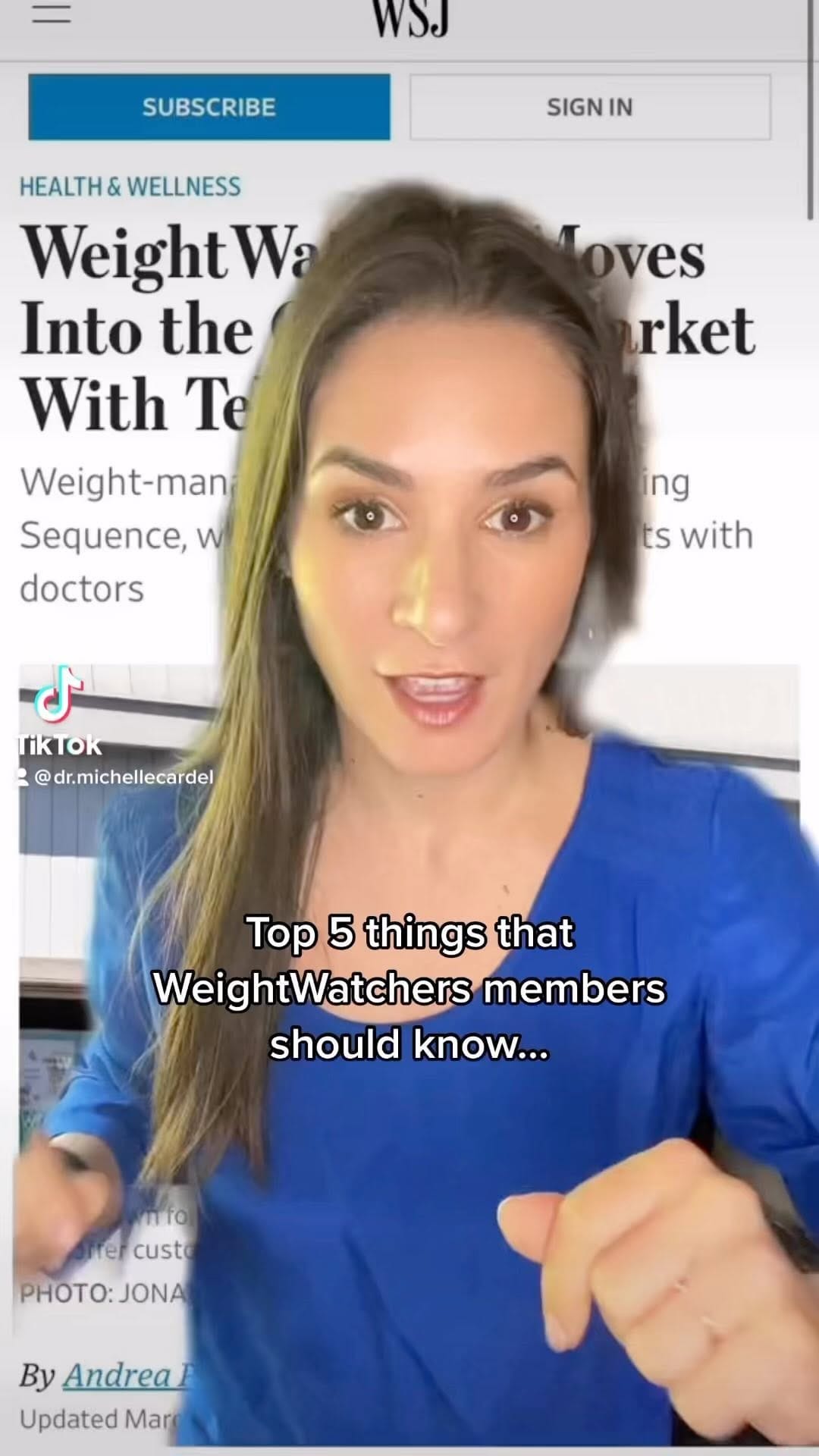 Post 10 by Michelle Cardel, PhD, MS, RD on Instagram (video)