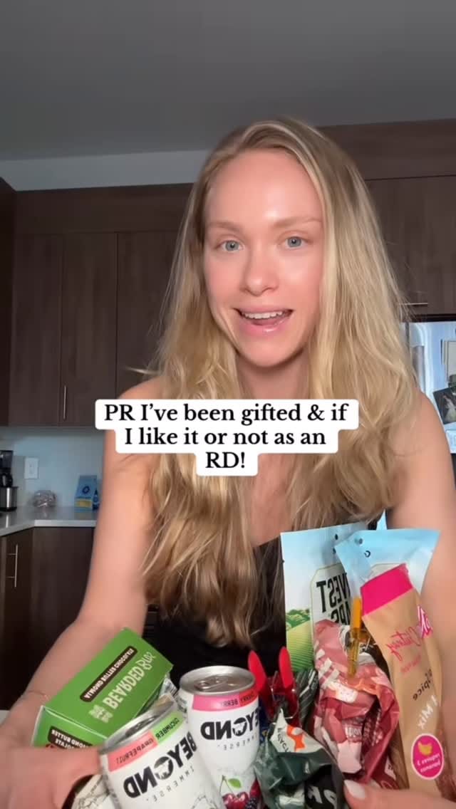 Post 8 by Lauren, Registered Dietitian on Instagram (video)