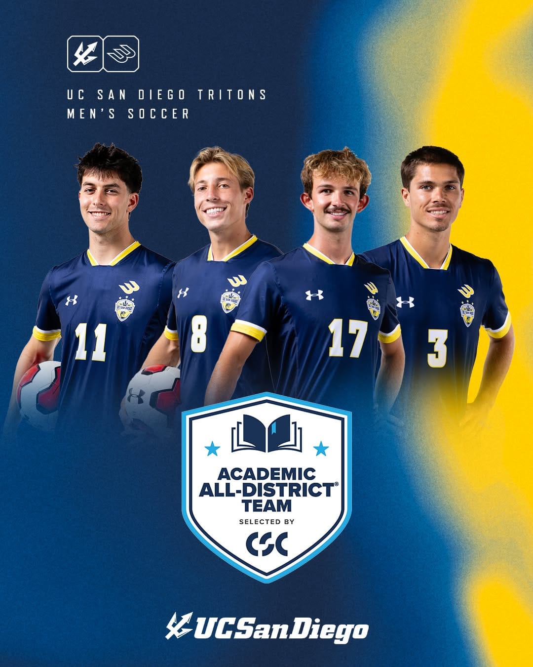 Post 10 by UC San Diego Men’s Soccer on Instagram (image)