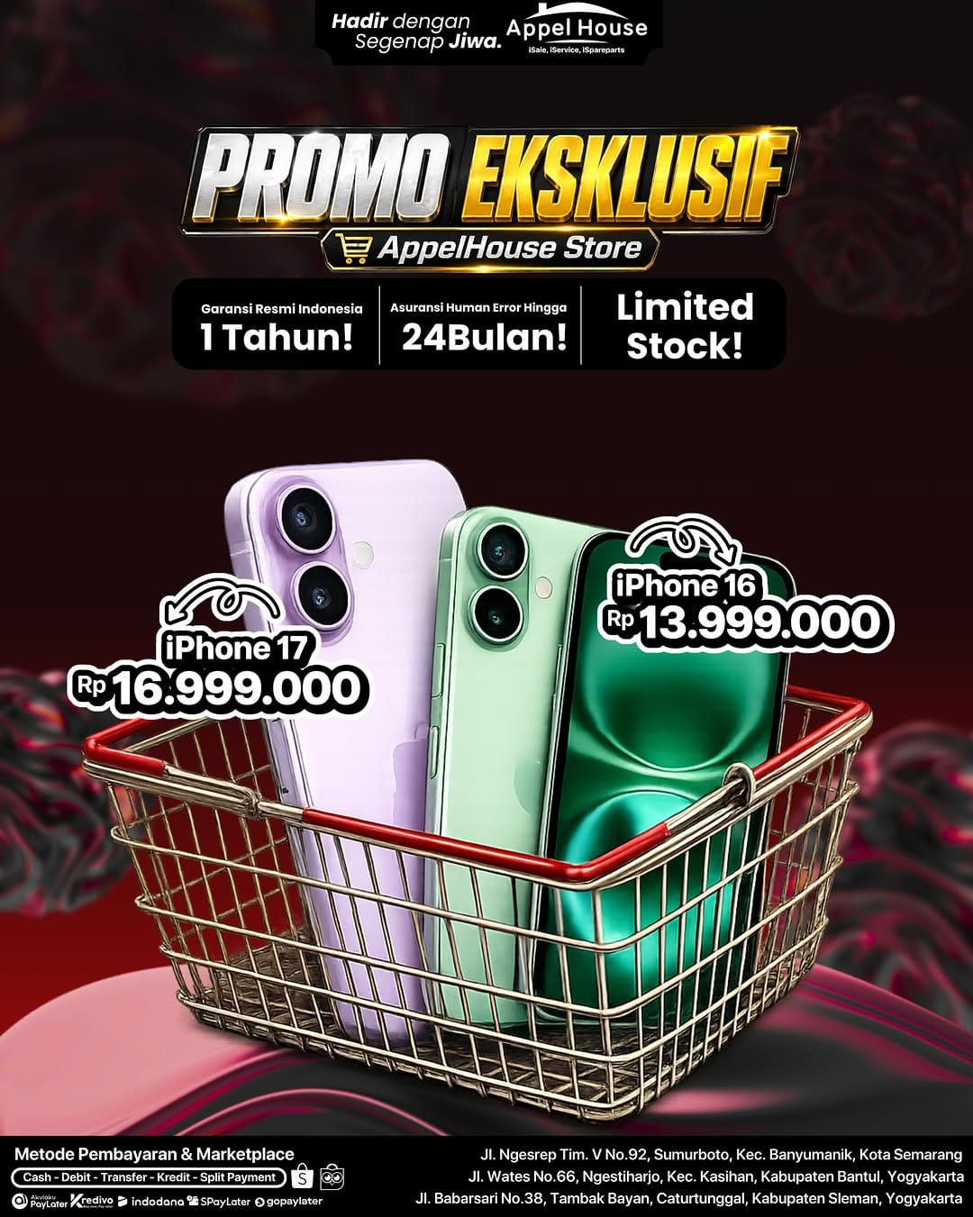 Post 10 by iPhone Macbook Android Original Semarang on Instagram (image)