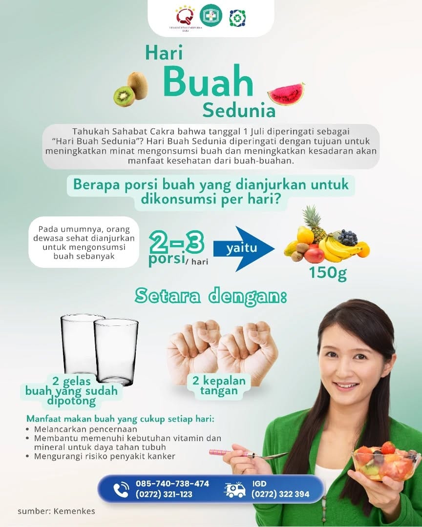 Post 3 by Rumah Sakit Cakra Husada on Instagram (image)