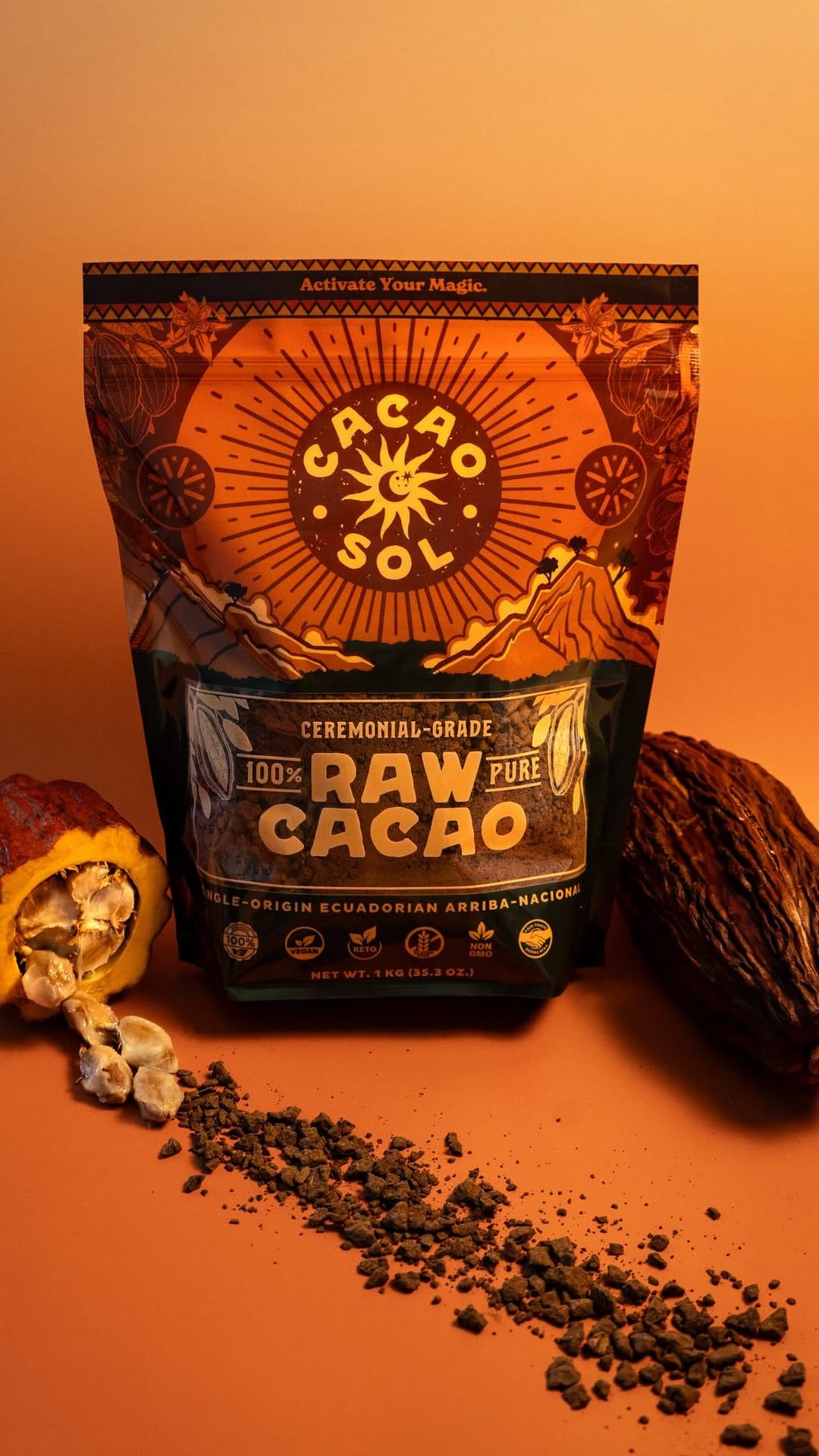 Post 6 by 𝘾𝙖𝙘𝙖𝙤 𝙎𝙤𝙡  |  Ceremonial Cacao on Instagram (video)