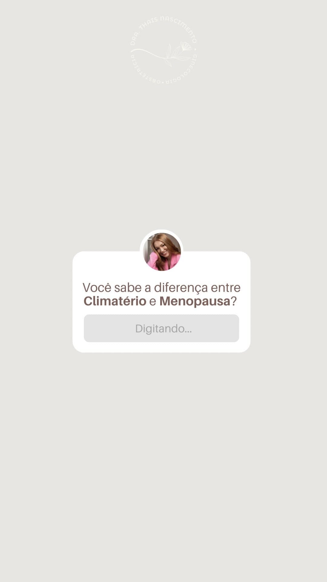 Post 8 by Thais Nascimento | Ginecologista on Instagram (video)