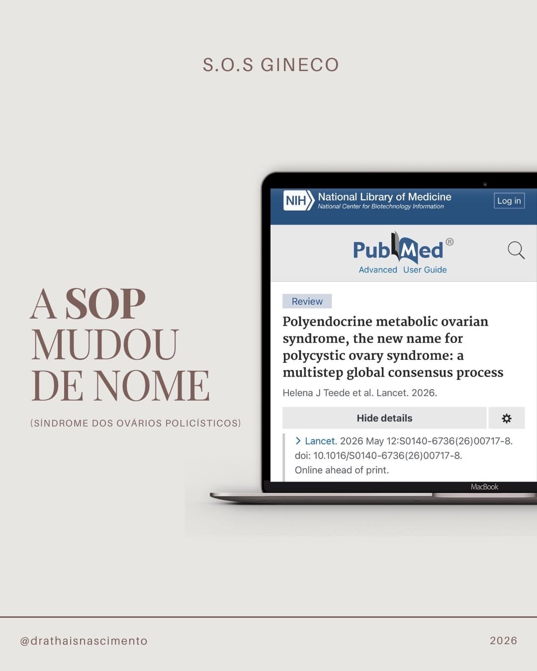 Post 4 by Thais Nascimento | Ginecologista on Instagram (carousel)