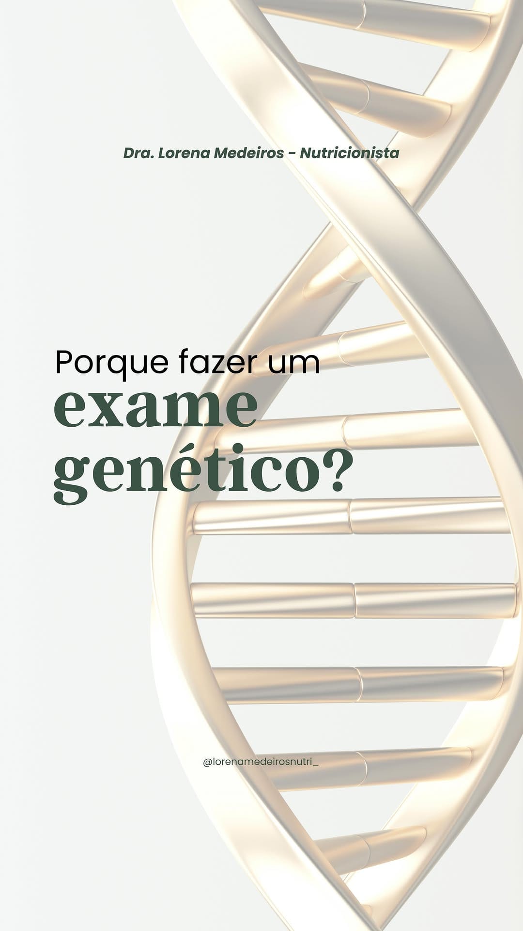 Post 10 by Lorena Medeiros CRN 46308 | Nutrição e Genética on Instagram (video)