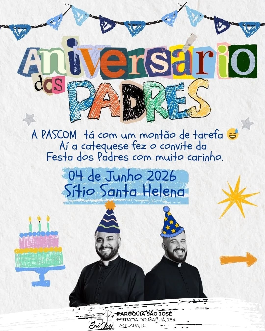 Post 8 by Paróquia São José - Taquara, RJ on Instagram (carousel)