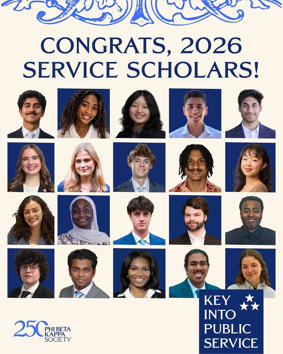 Post 3 by The Phi Beta Kappa Society on Instagram (image)