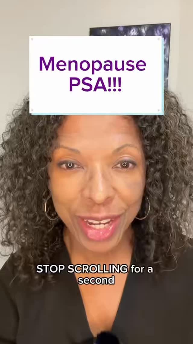 Post 6 by Kirstie Cunningham, MD, The Menopause Specialist on Instagram (video)